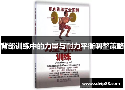 背部训练中的力量与耐力平衡调整策略